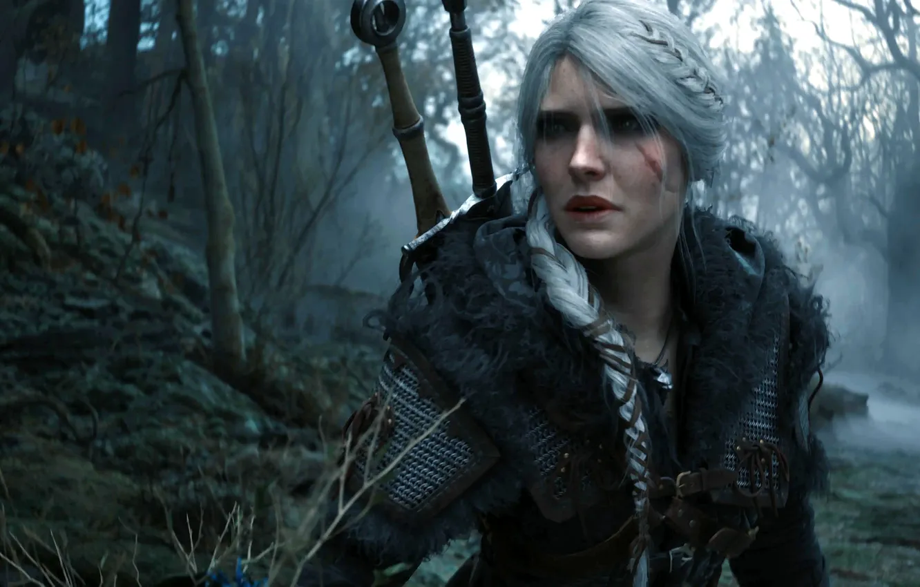Фото обои Цири, Cirilla Fiona Elen Riannon, Ciri, Цирилла, Cirilla, Цирилла Фиона Элен Рианнон, Ведьмачка, Ведьмак 4