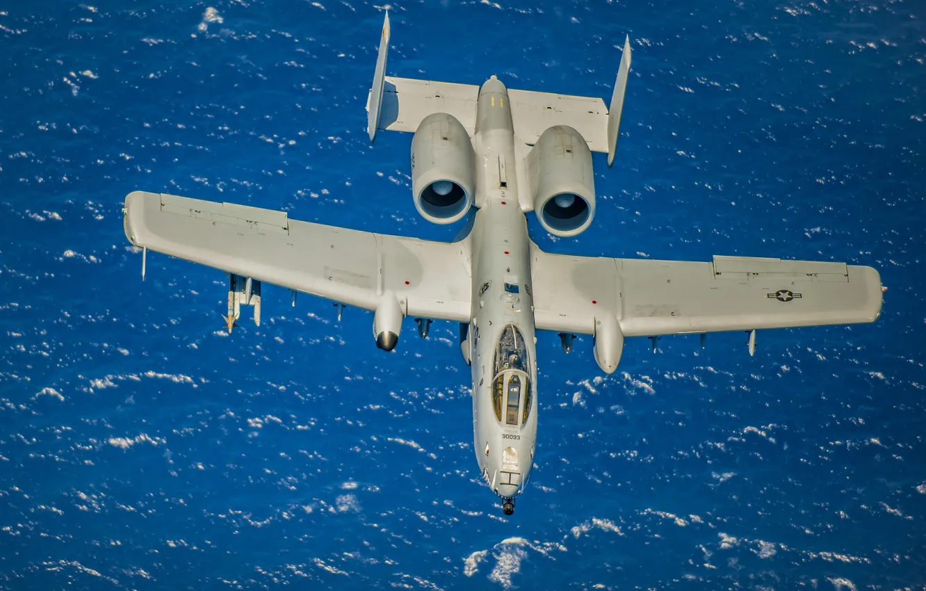 Фото обои USAF, Штурмовик, A-10C Thunderbolt II