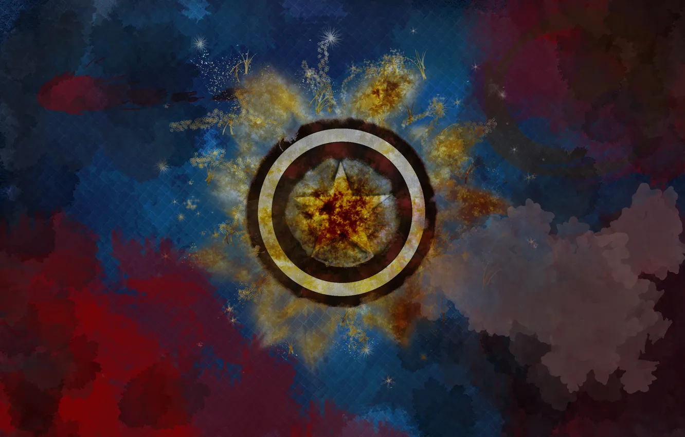 Фото обои marvel, america, captain, shield