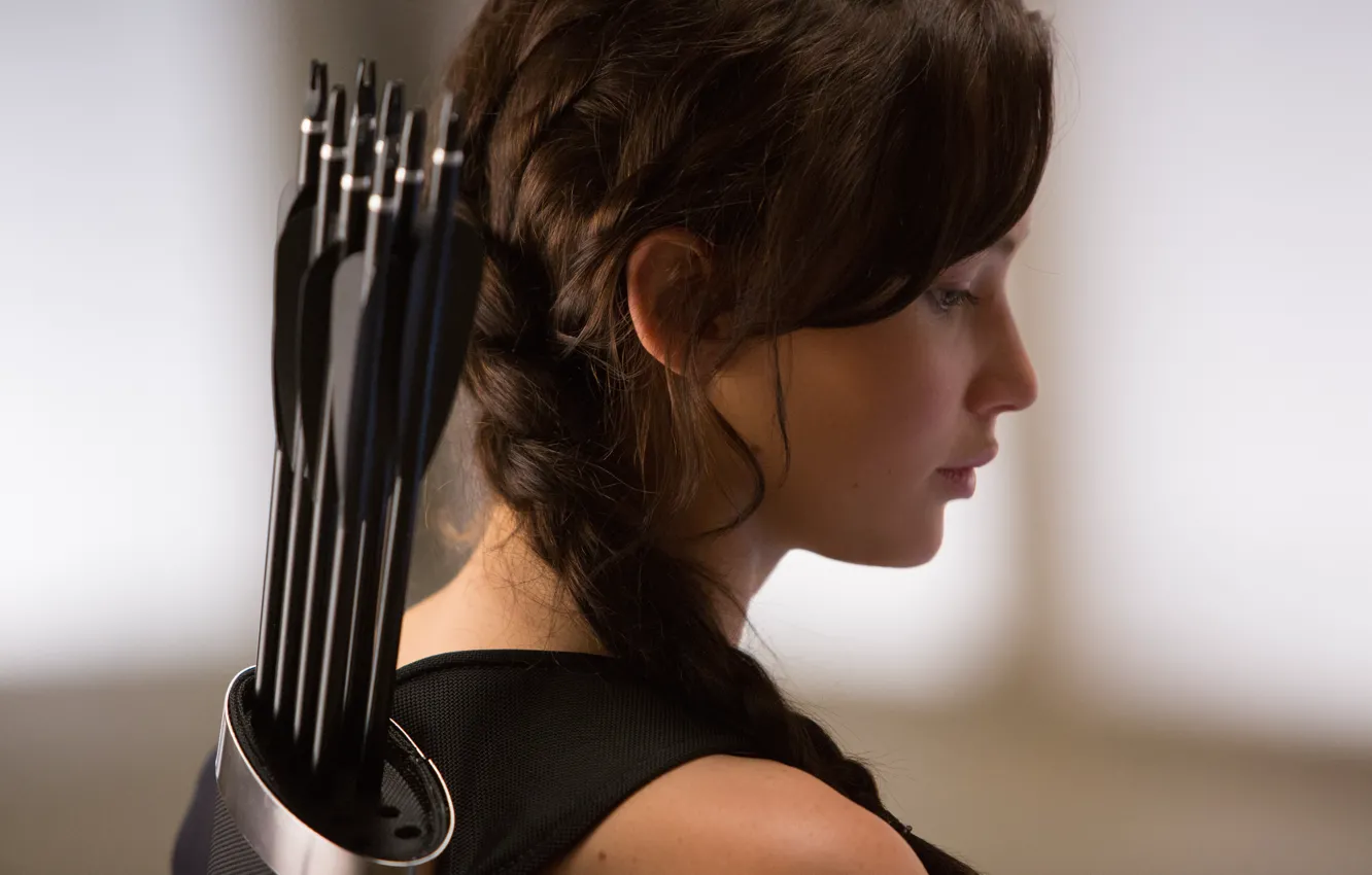 Фото обои Jennifer Lawrence, Katniss Everdeen, The Hunger Games:Catching Fire, Голодные игры:И вспыхнет пламя