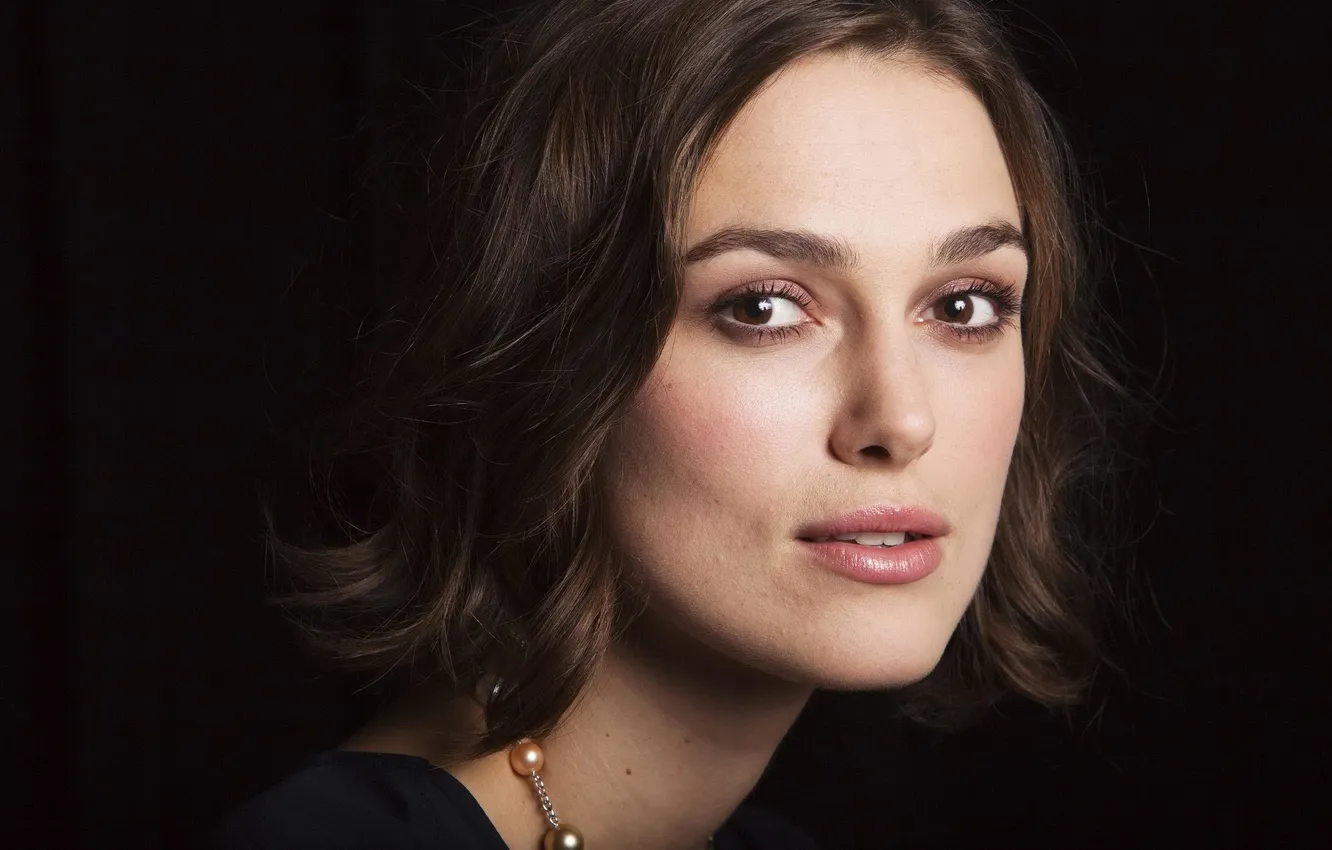 Фото обои лицо, актриса, Keira Knightley, кира найтли