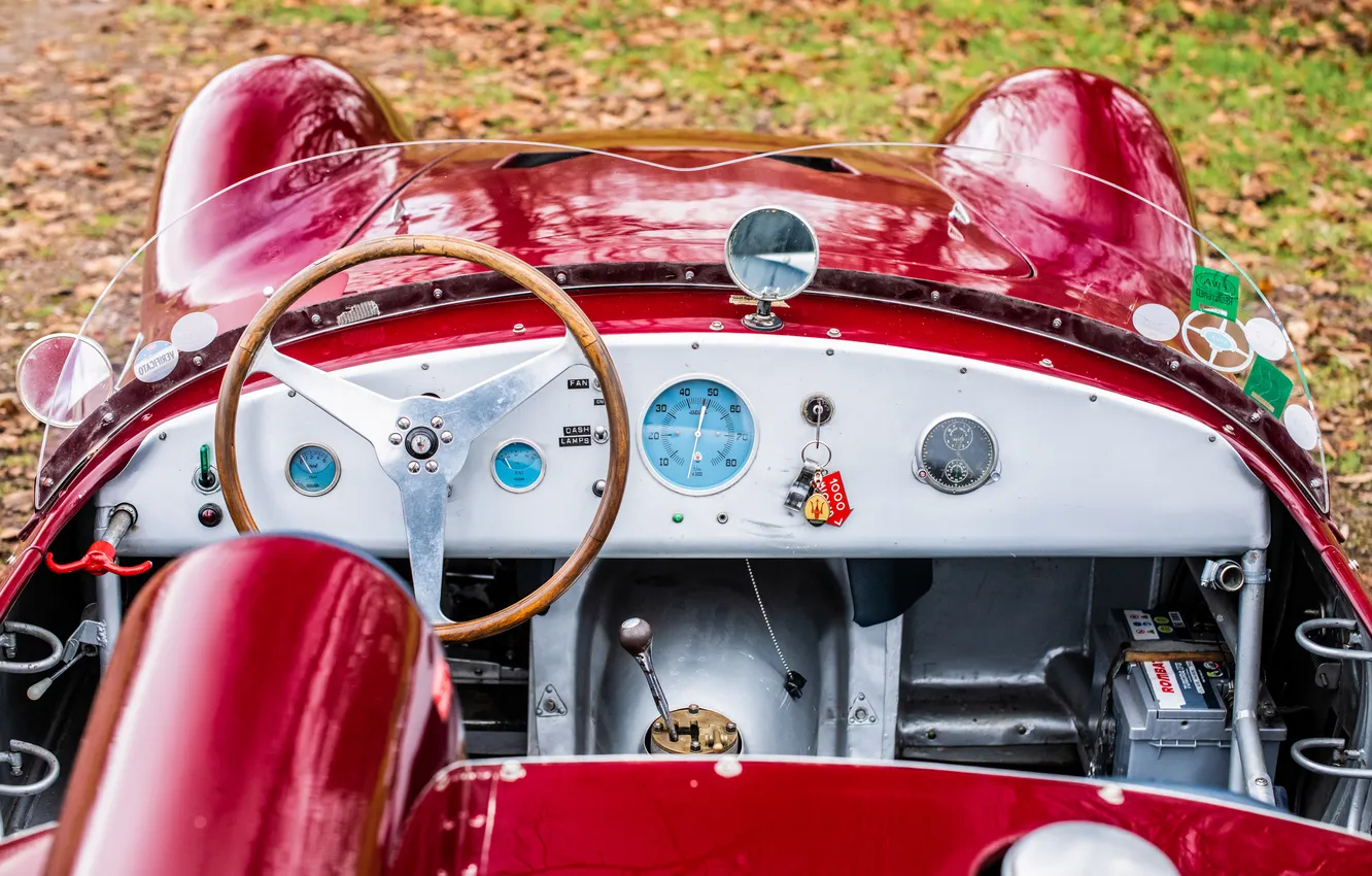 Фото обои Maserati, 1954, Spyder, спортивное авто, единственный экземпляр, retro cars, sports cars, ретро авто
