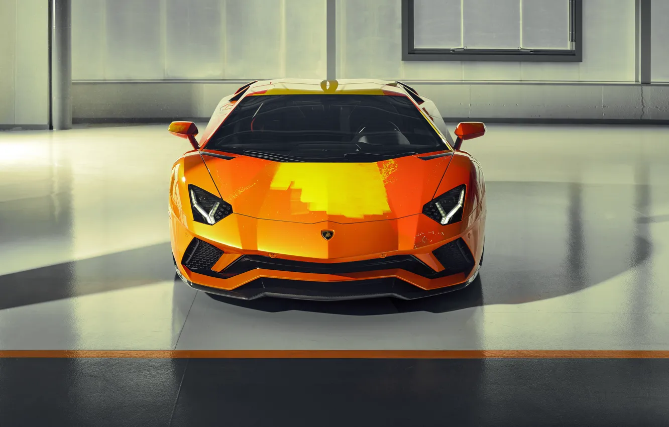 Фото обои Lamborghini, спорткар, Aventador S, Skyler Grey