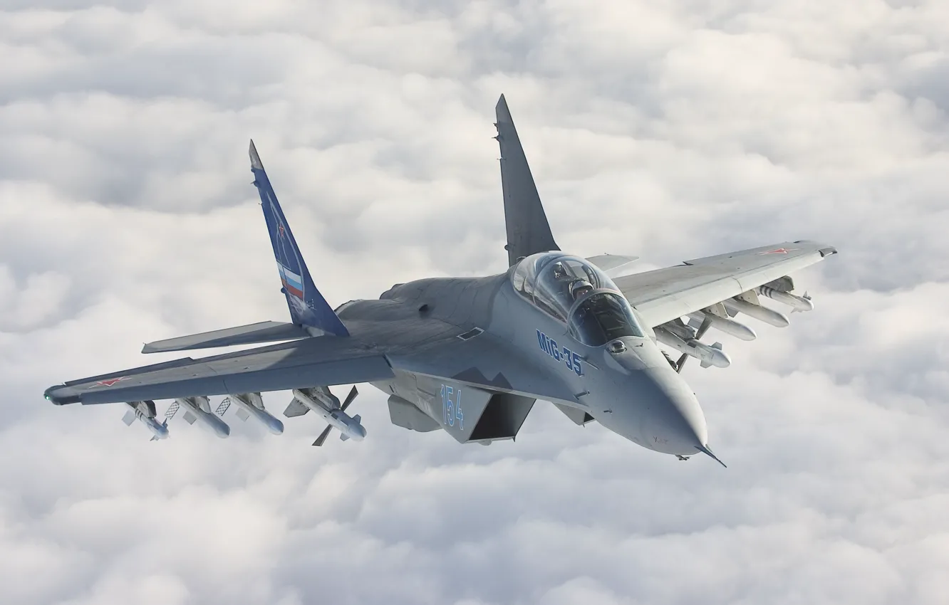 Фото обои воздух, миг-35, MiG-35