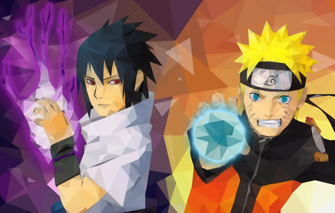 Фото обои fire, game, Sasuke, Naruto, hat, smile, anime, mosaic