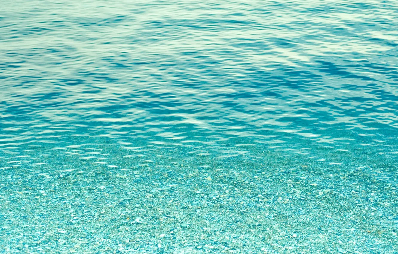 Фото обои море, вода, прозрачность, океан, дно, texture, фон на рабочий