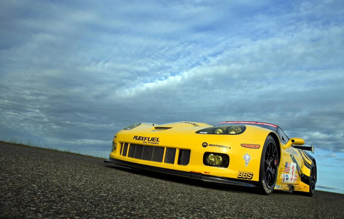 Фото обои Corvette, Chevrolet, Racing Next Generation, C6R