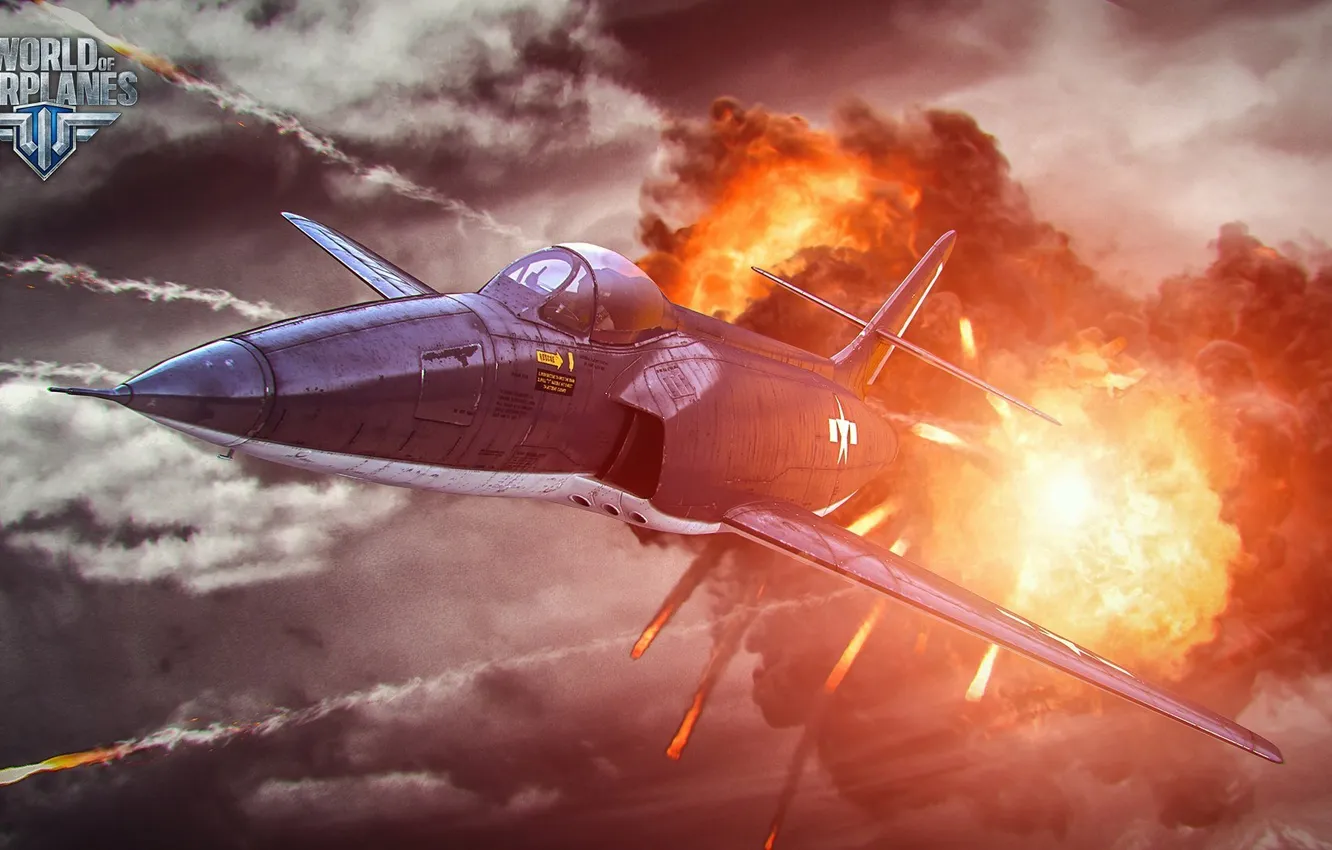Фото обои самолет, огонь, aviation, авиа, MMO, Wargaming.net, World of Warplanes, WoWp