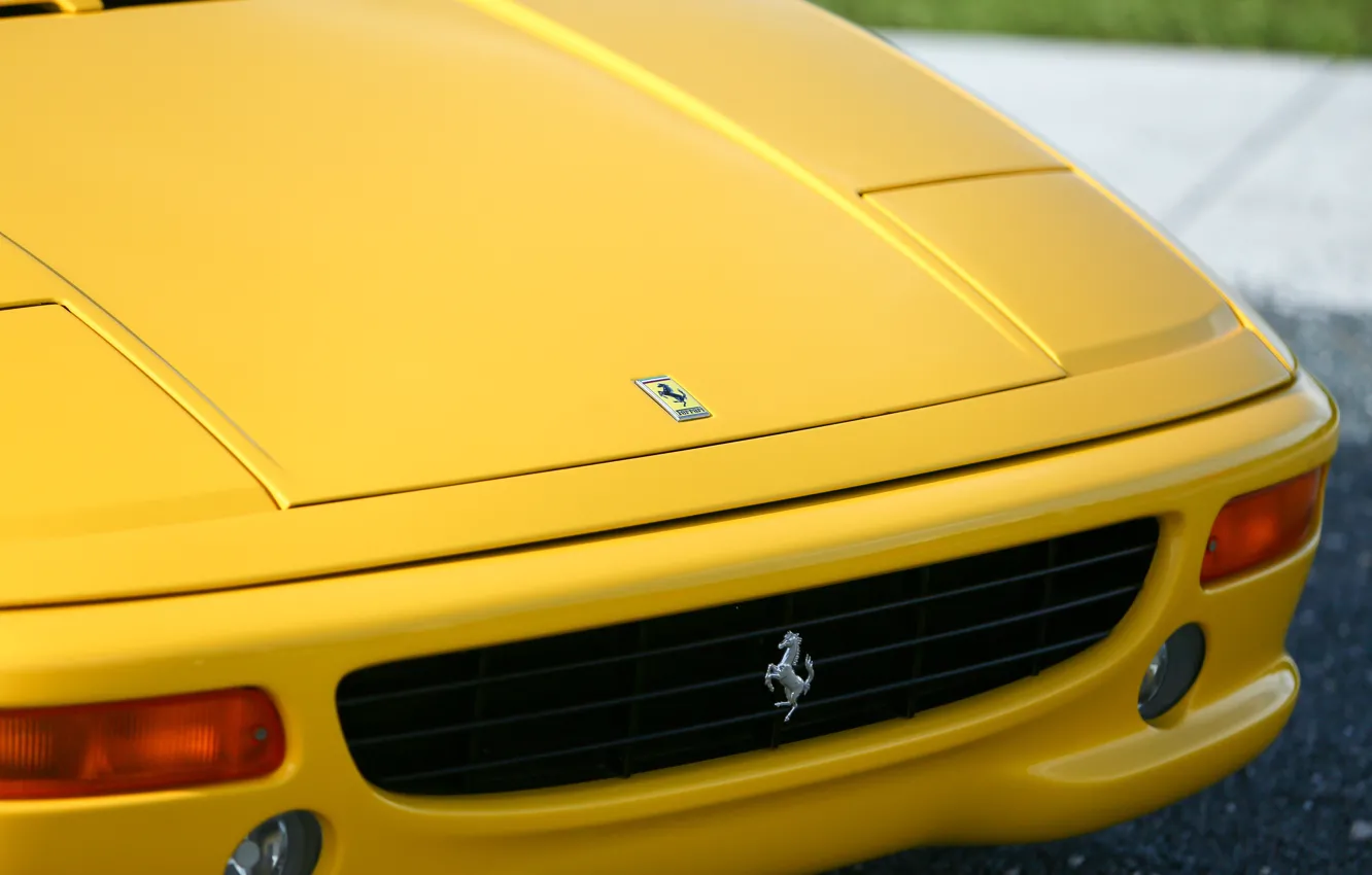 Фото обои Ferrari, close-up, F355, Ferrari 355 F1 GTS