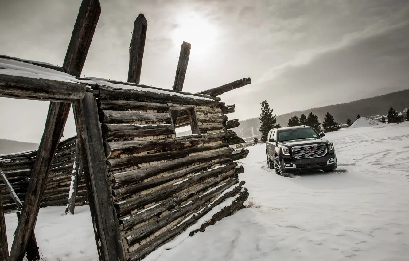 Фото обои руины, 2018, GMC, SUV, Denali, Yukon