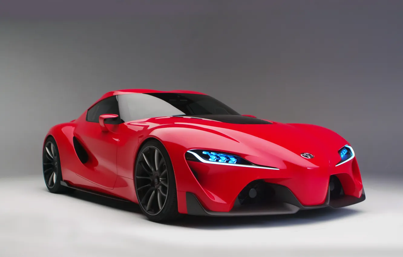 Фото обои Concept, концепт, Toyota, тойота, FT-1