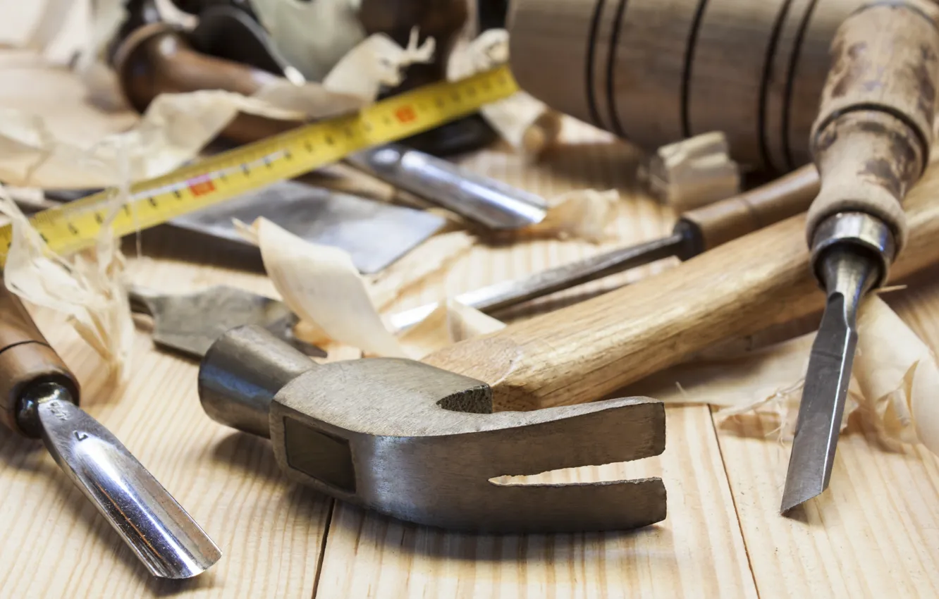 Фото обои wood, tools, carpentry