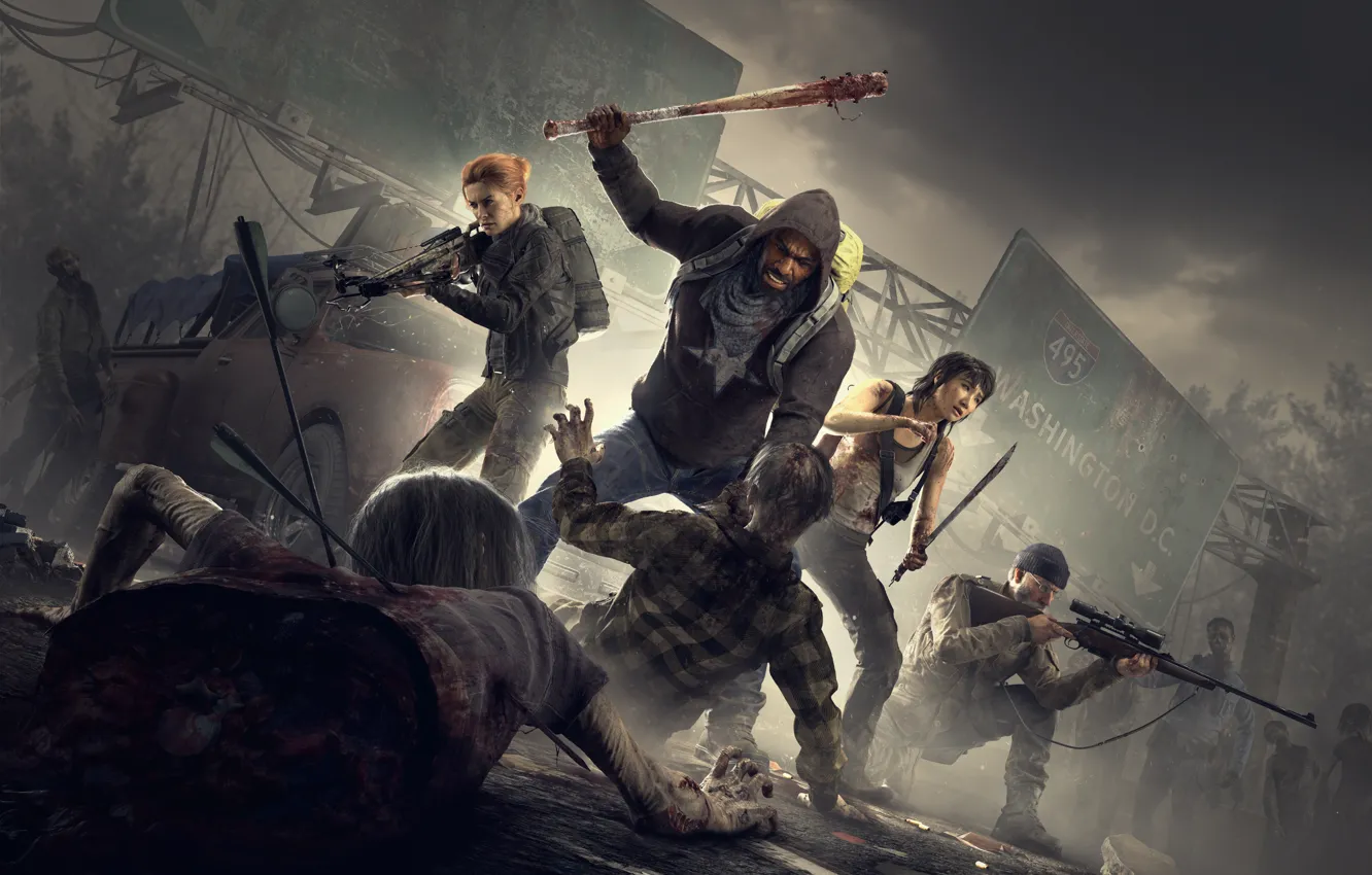 Фото обои Overkill Software, 505 Games, Overkill's The Walking Dead