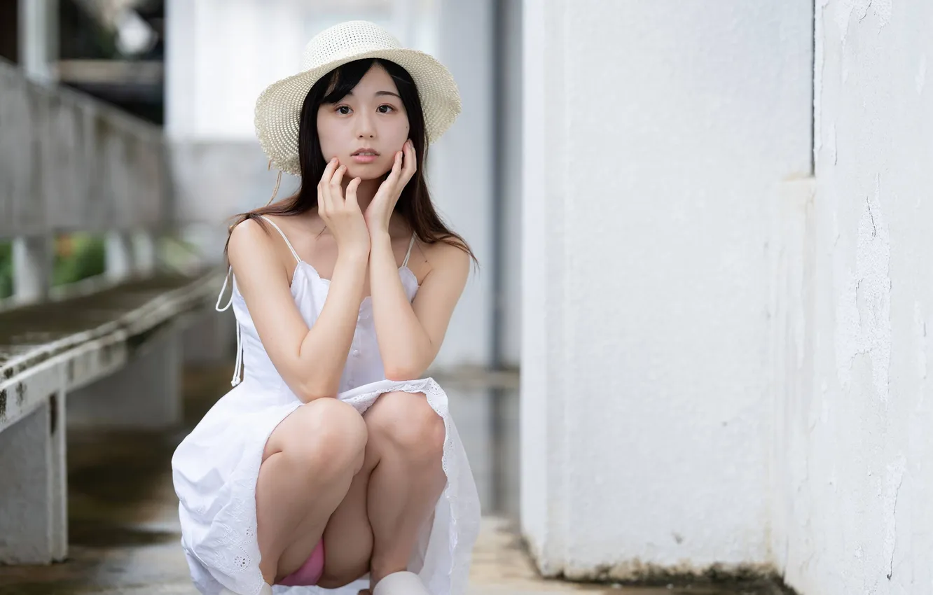 Фото обои wallpaper, girl, sexy, woman, model, asian, cute, person