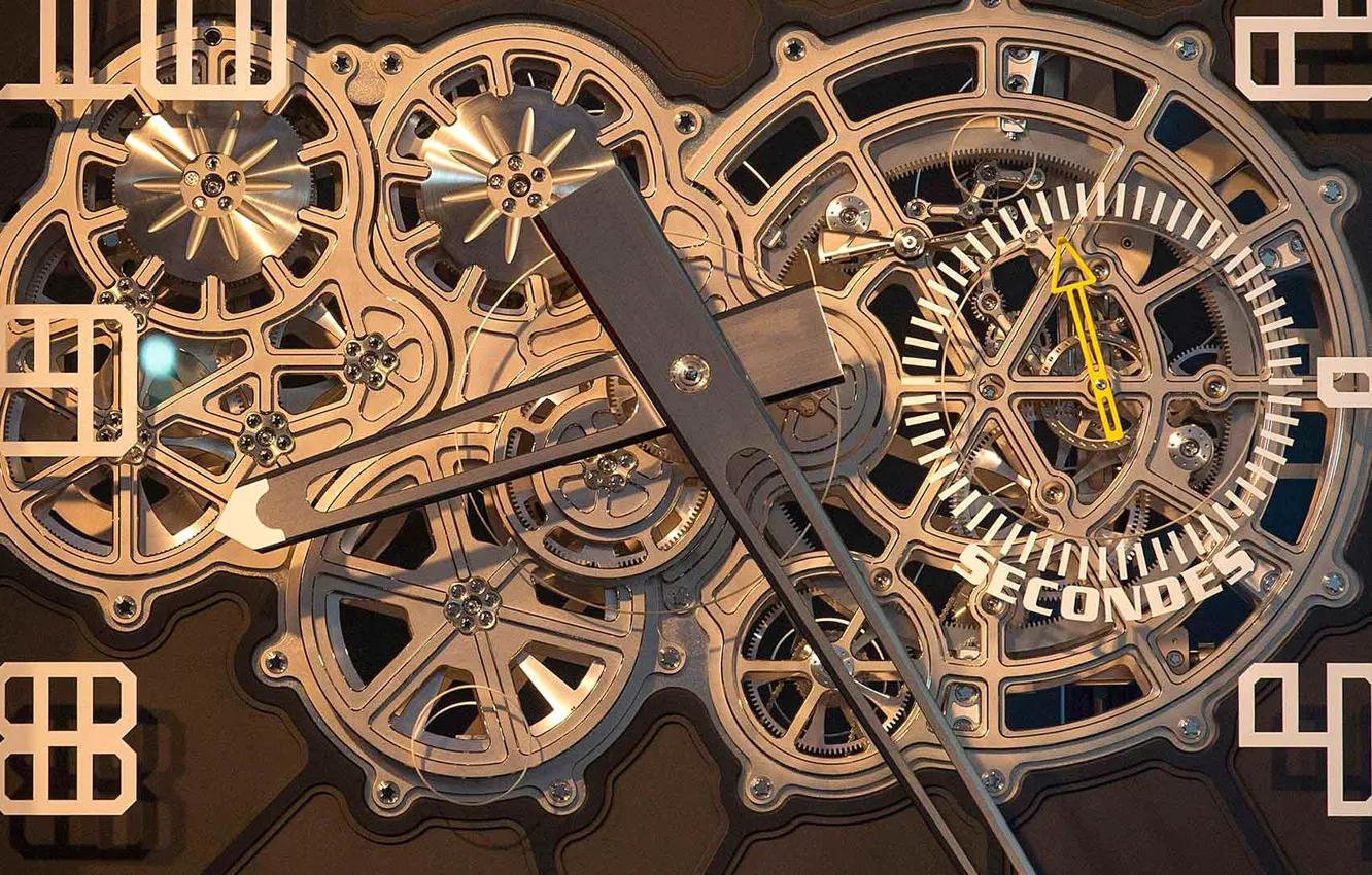 Фото обои стрелки, часы, механизм, Швейцария, циферблат, ТАЛИСМАН
