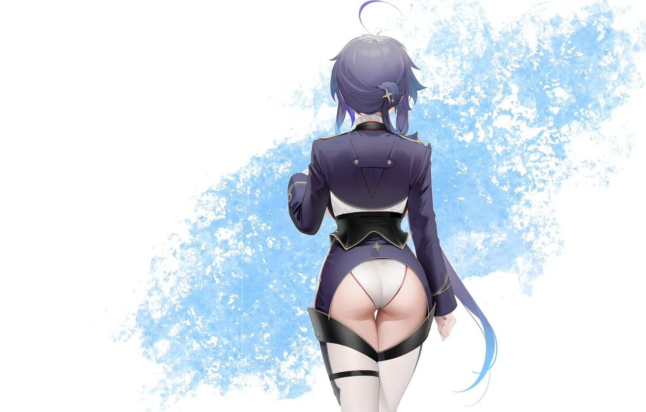 Фото обои girl, hot, sexy, ass, hot girl, anime, butt, babe