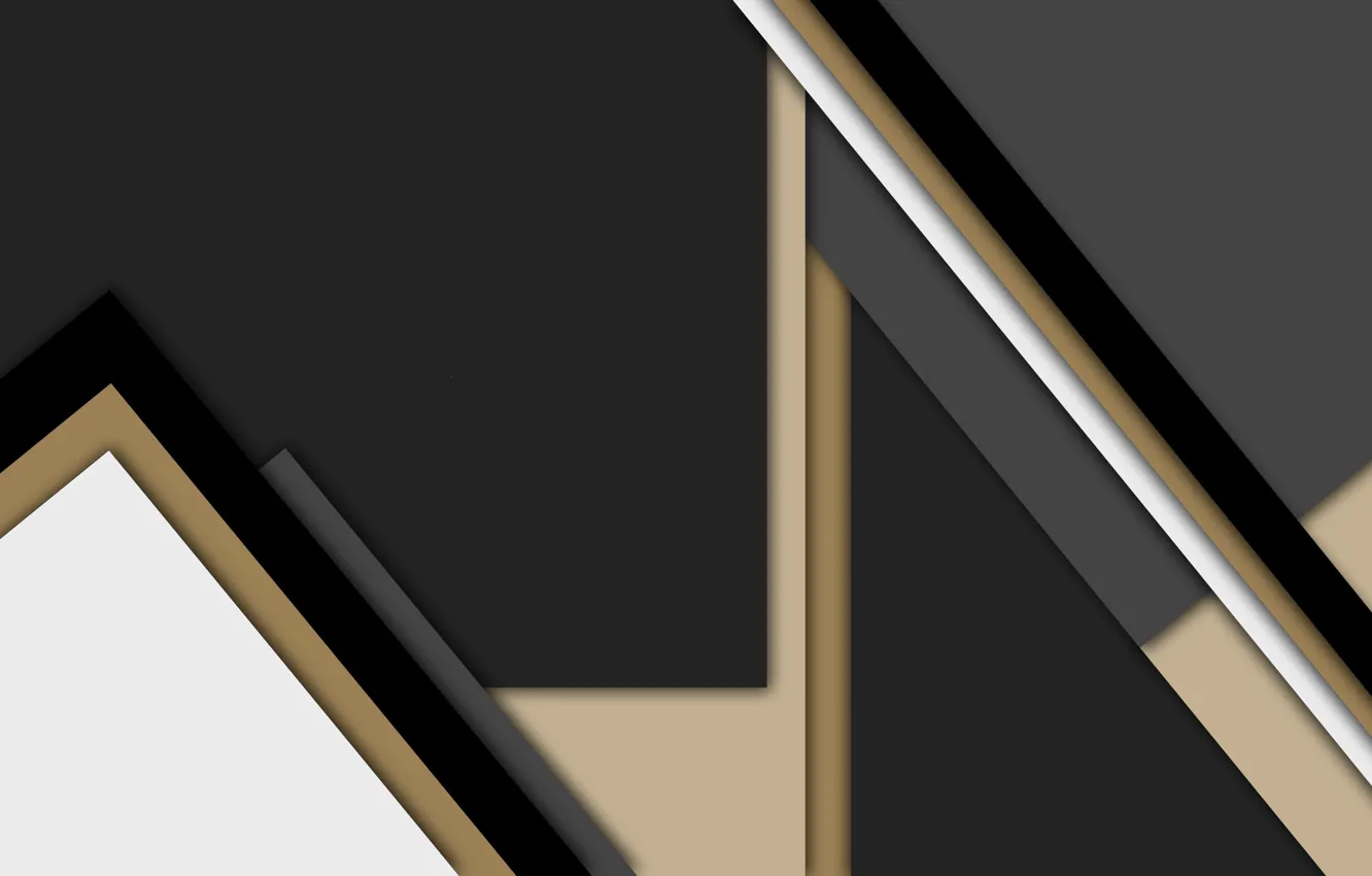 Фото обои линии, серый, черный, геометрия, бежевый, material