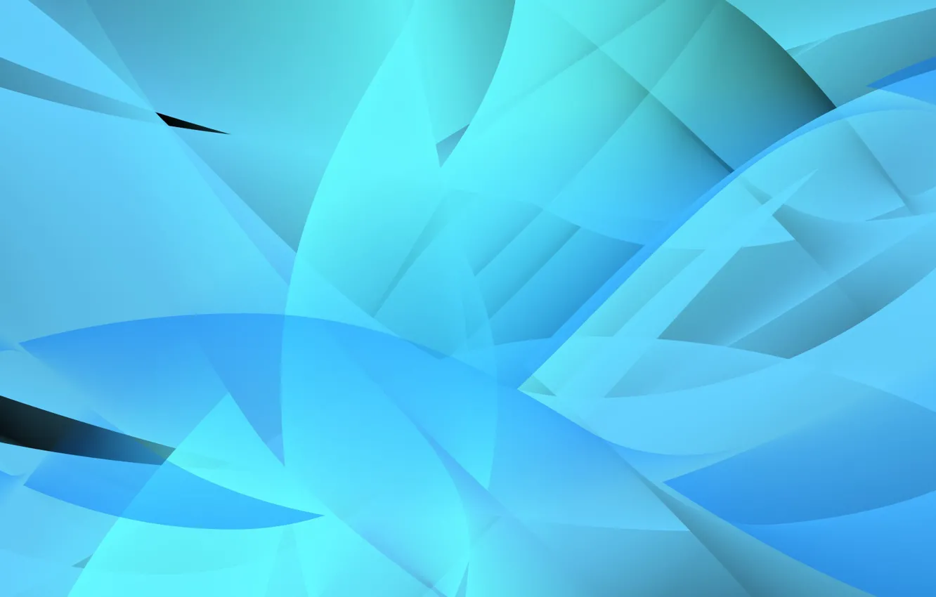 Фото обои белый, синий, абстракция, голубой, черный