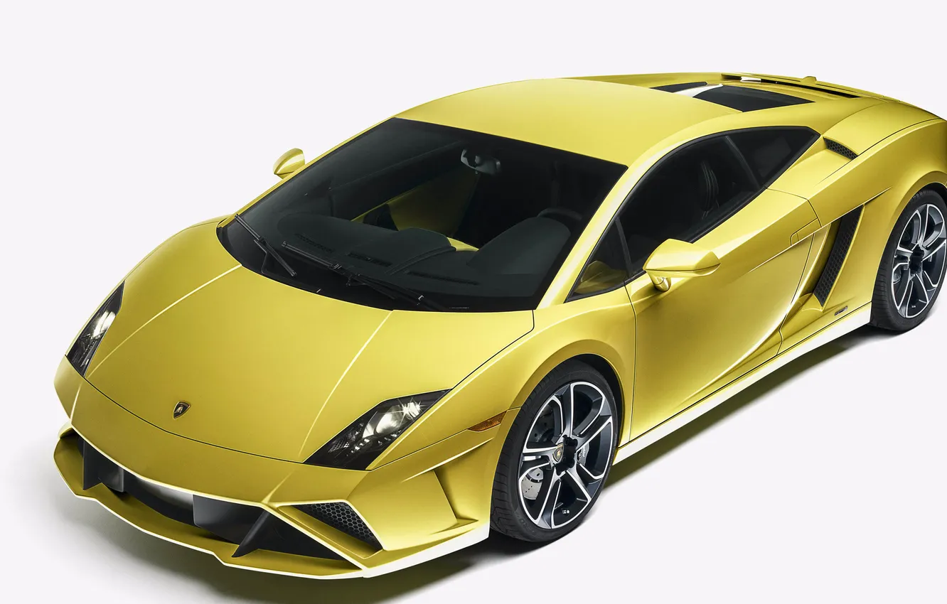 Фото обои тюнинг, Lamborghini, желтая, ламборгини, Gallardo LP560-4, лп560-4