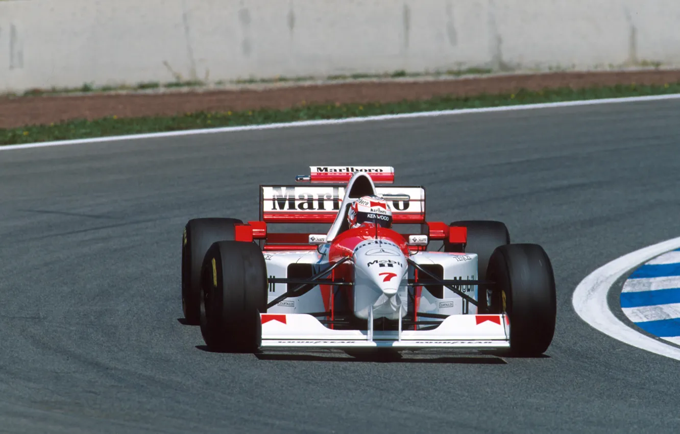 Фото обои McLaren, Formula 1, Retro, Nigel Mansell, 1995