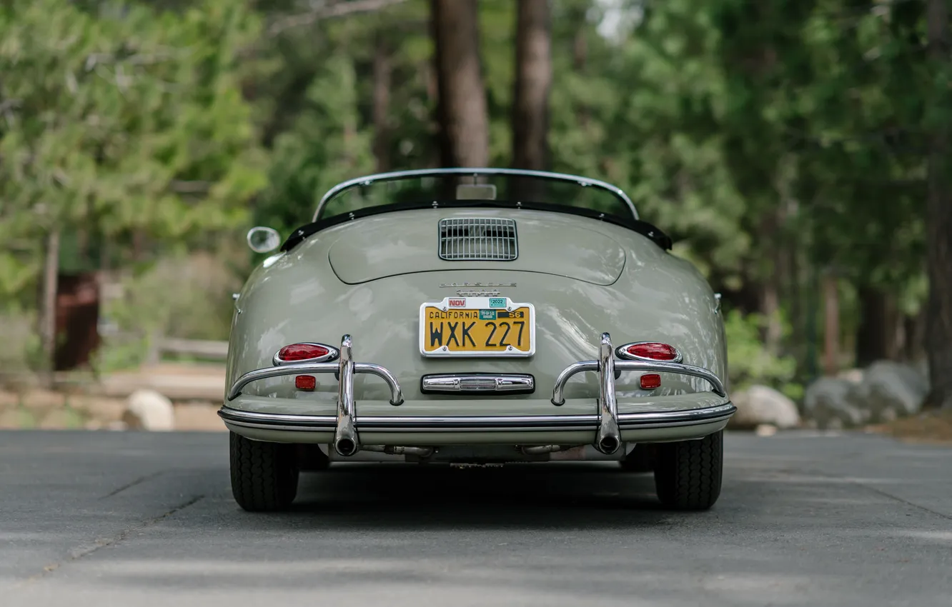 Фото обои Porsche, 356, 1958, Porsche 356A 1600 Super Speedster