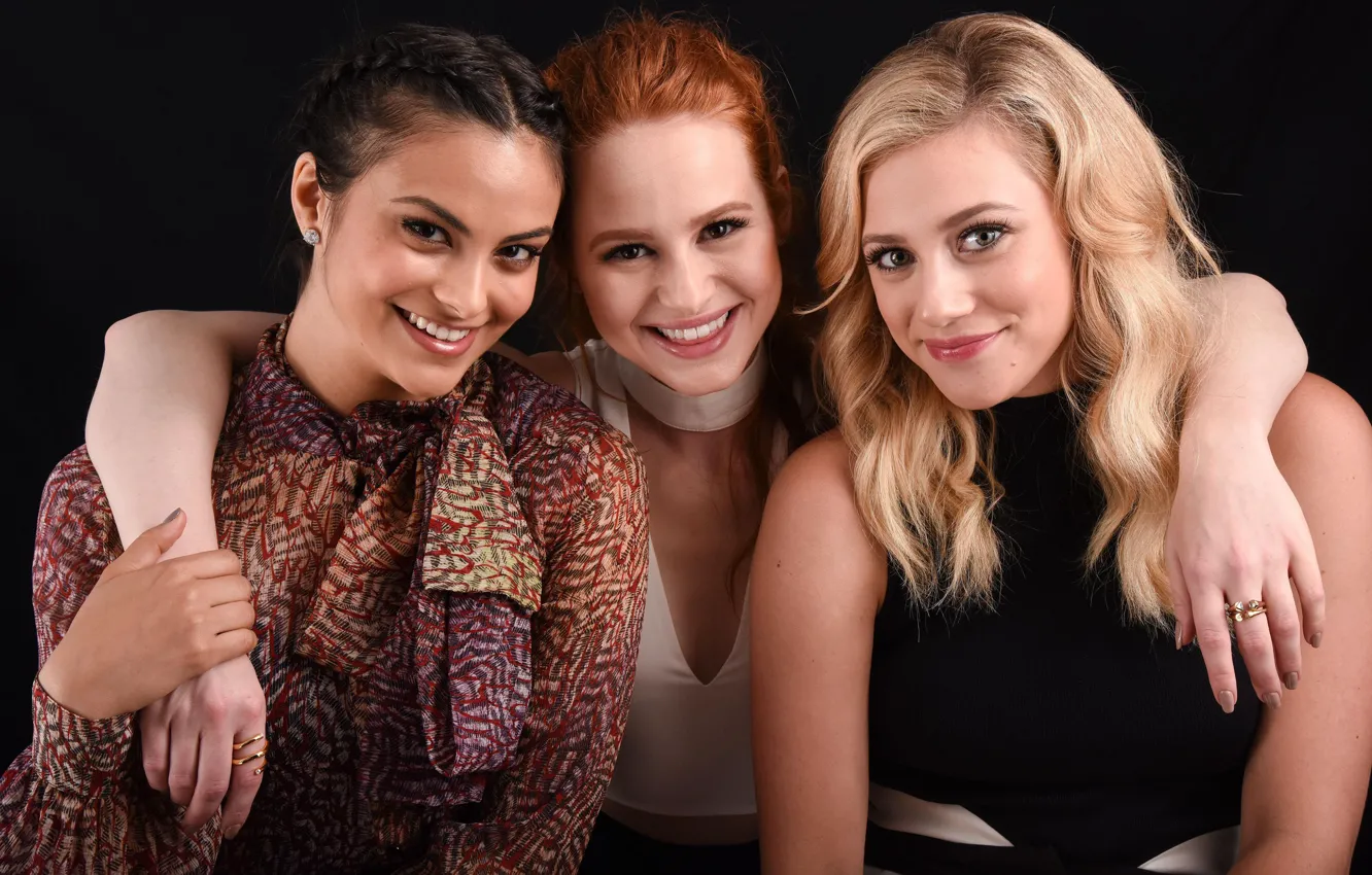 Фото обои Riverdale, Veronica Lodge, Camila Mendes, Betty Cooper, Lili Reinhart, Ривердэйл, Cheryl Blossom, Madelaine Petsch