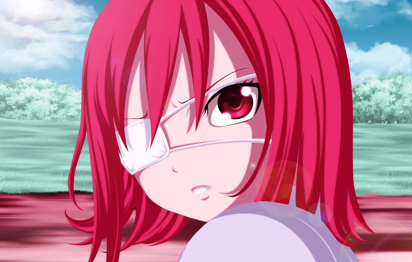 Фото обои Art, Fairy Tail, Erza Scarlet, Dartroberth