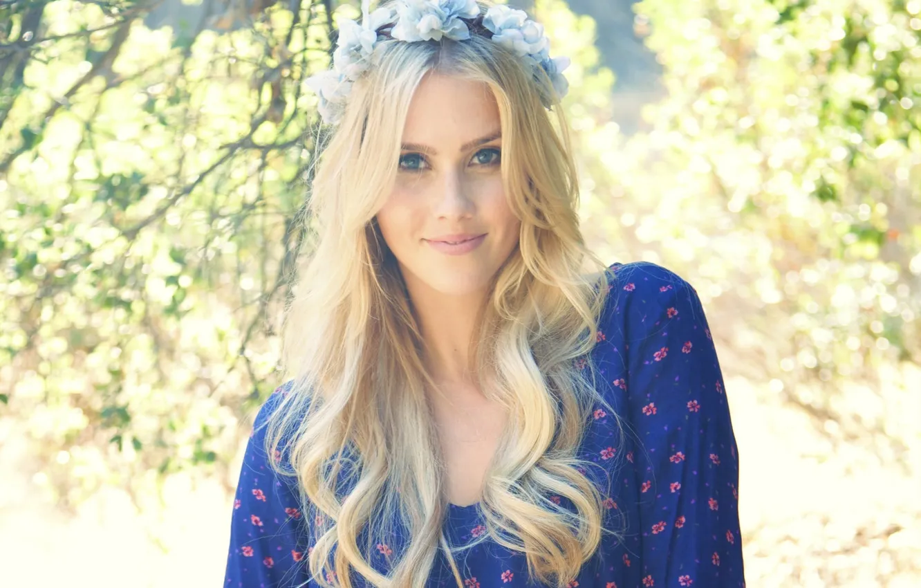Фото обои актриса, блондинка, Клэр Холт, Claire Holt