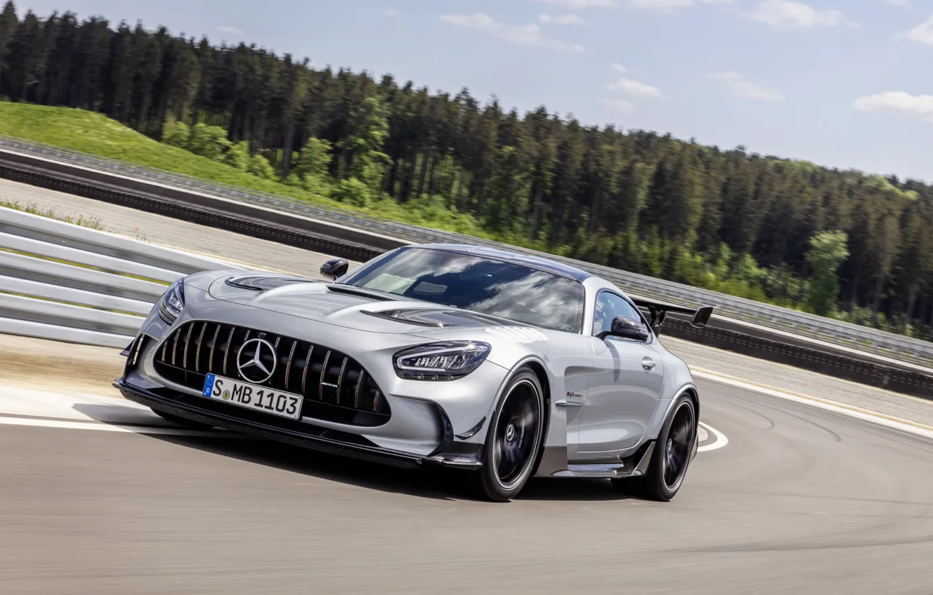 Фото обои суперкар, Mercedes-AMG, GT Black Series