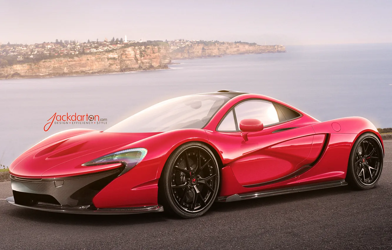 Фото обои машина, Jackdarton, Mclaren P1