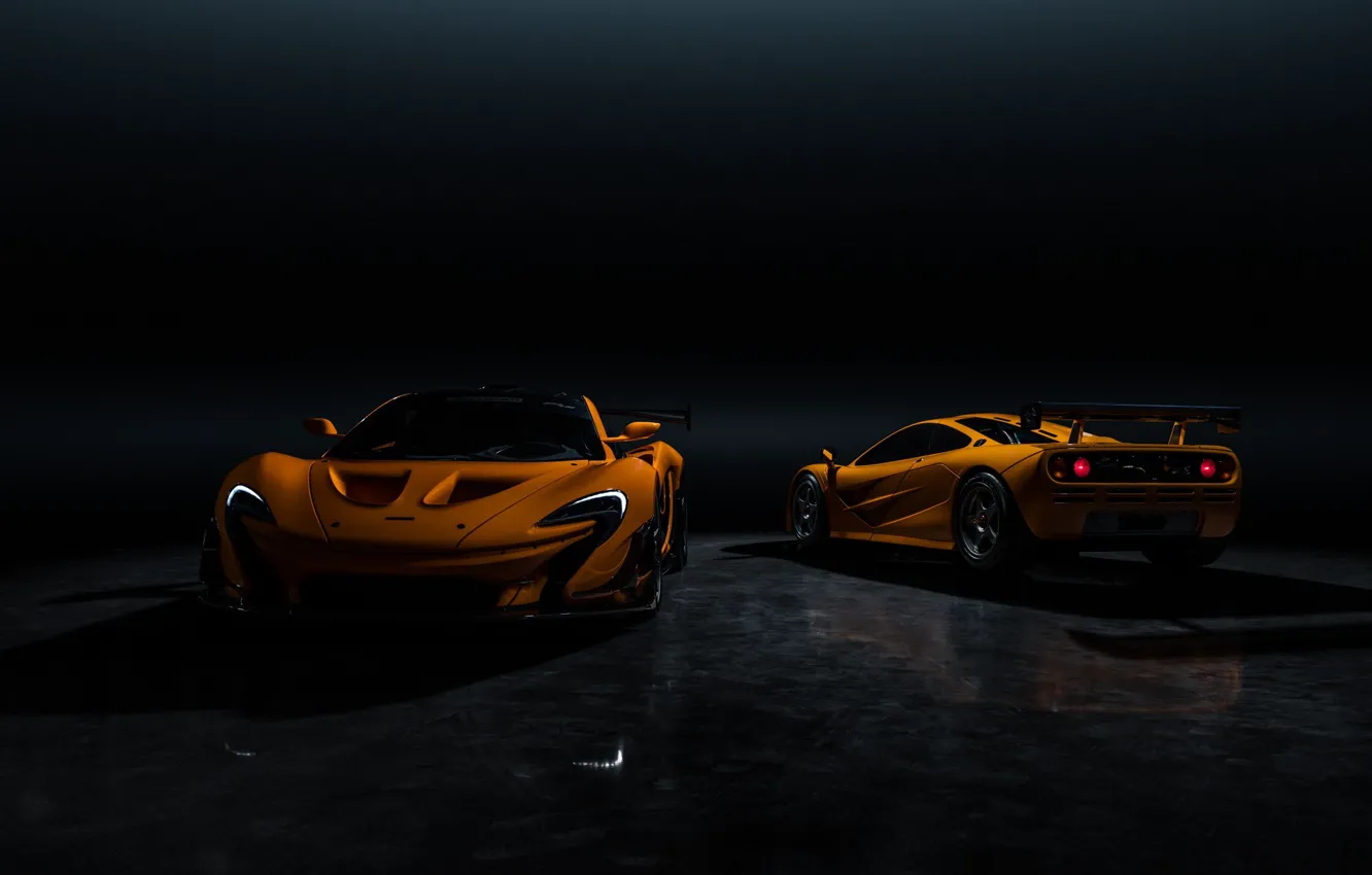 Фото обои McLaren, F1LM, P1LM