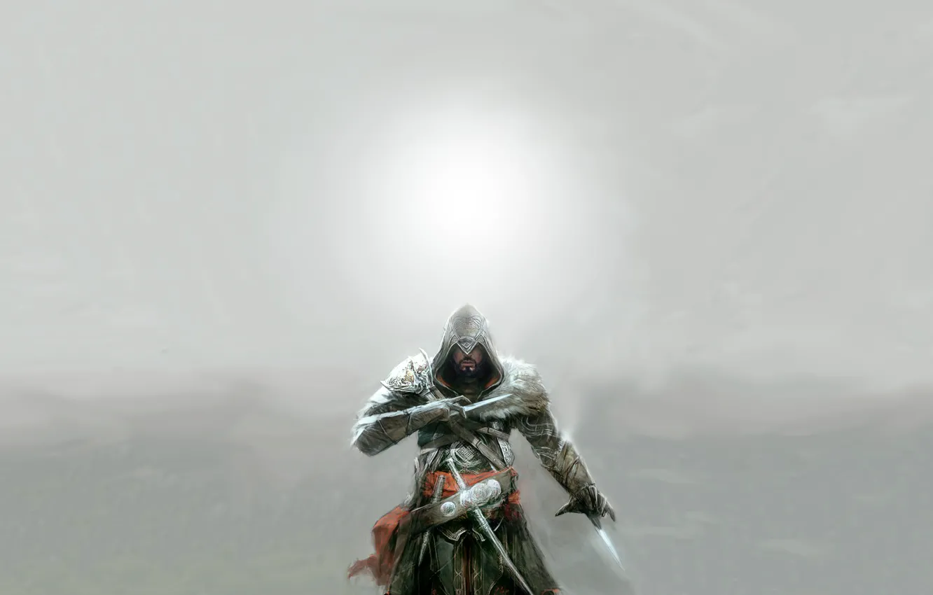 Фото обои creed, assasins, revelations, ezio