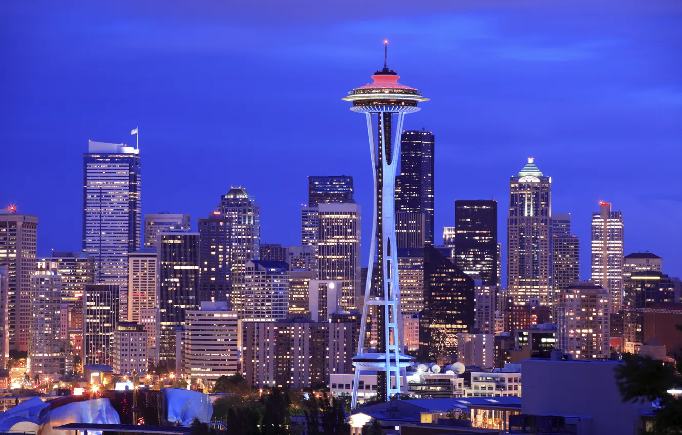 Фото обои city, город, USA, Washington, Seattle