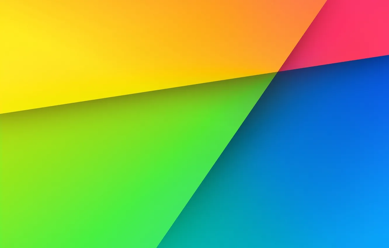 Фото обои линии, цвет, радуга, угол, геометрия