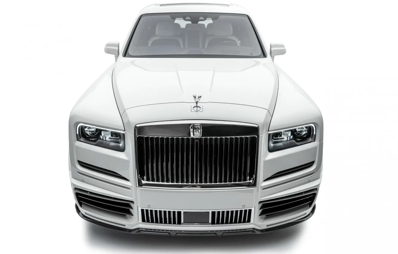 Фото обои дизайн, тюнинг, Rolls-Royce, белый фон, роскошь, luxury, Mansory, роллс-ройс
