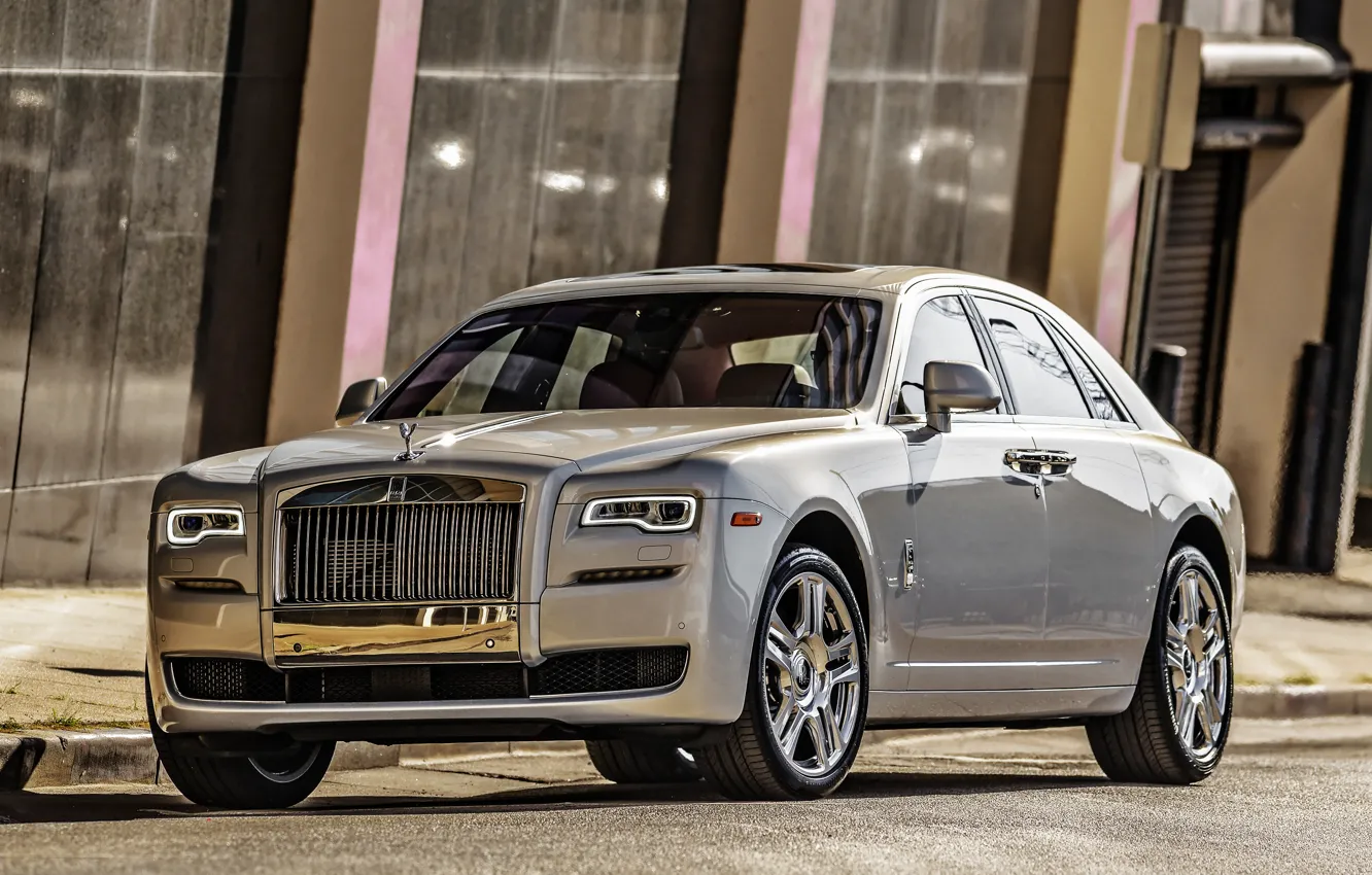 Фото обои Rolls-Royce, Ghost, гост, роллс-ройс
