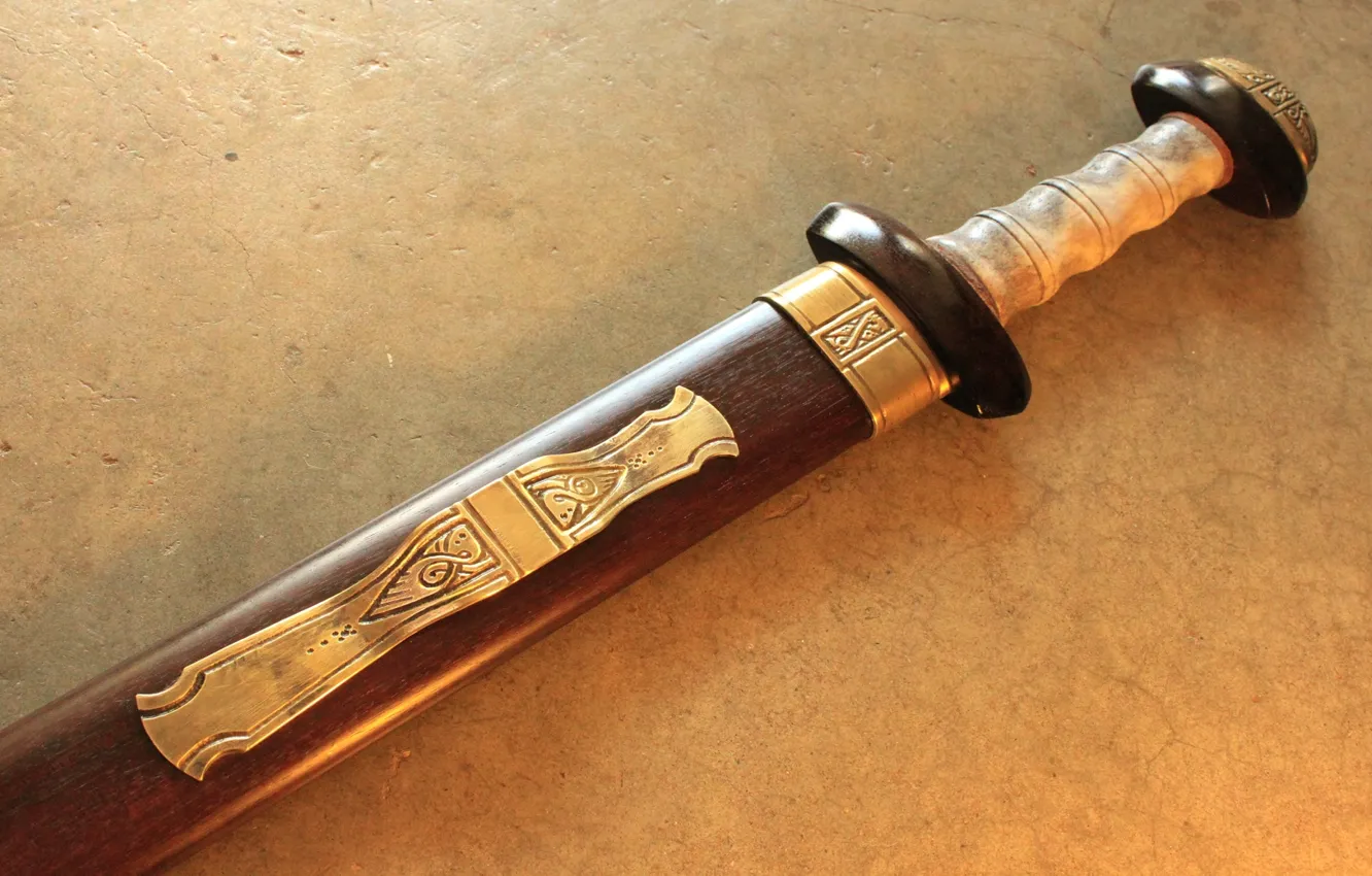 Фото обои decorated, sword short, Gladius