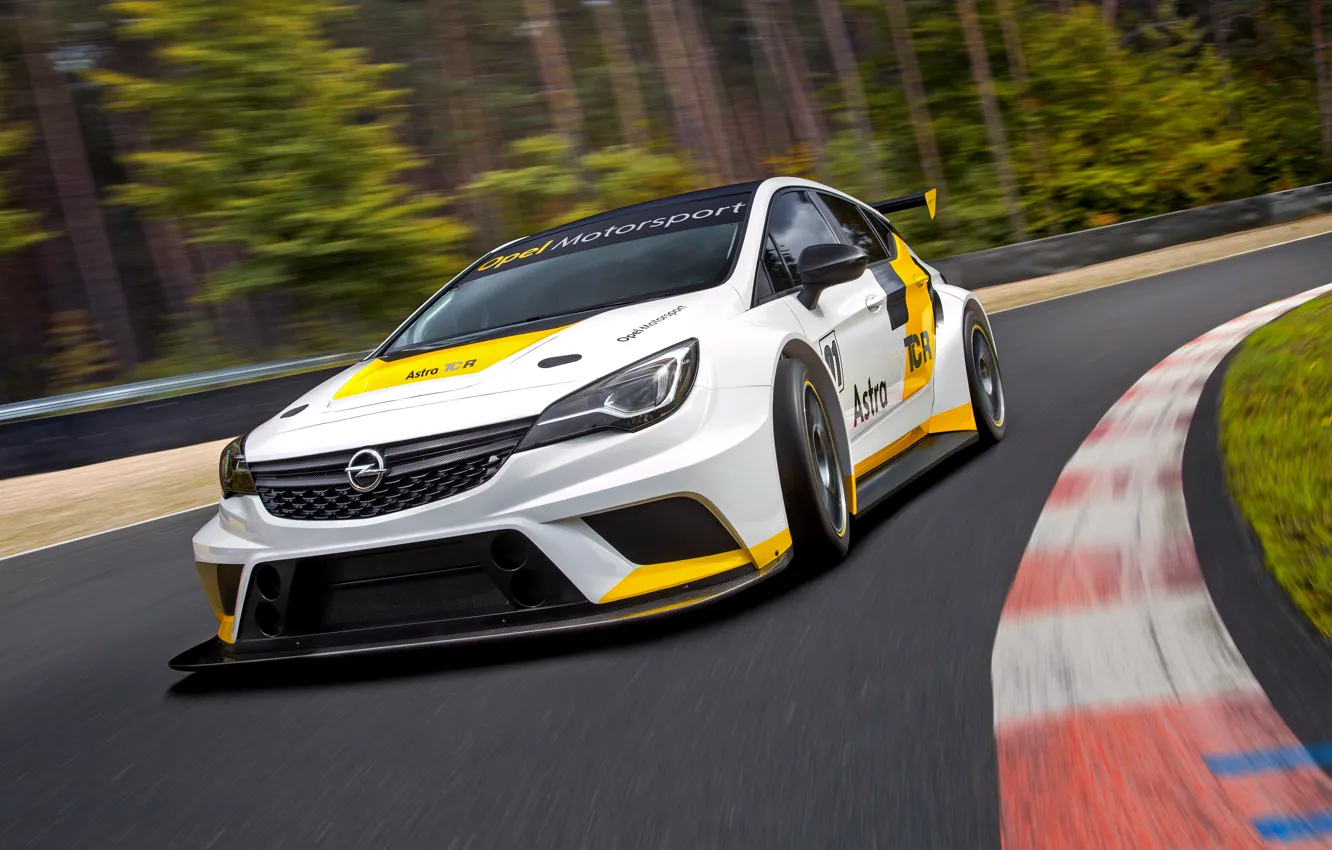 Фото обои Opel, астра, опель, Astra, TCR International Series