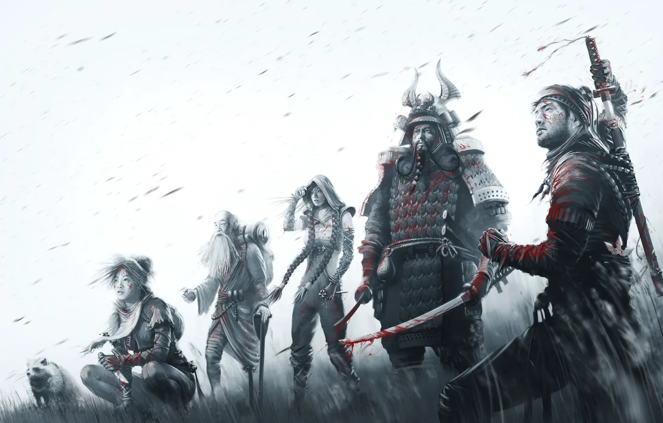 Фото обои Игры, Game, Background, Shadow Tactics: Blades of the Shogun, TheVideoGamegallery.com
