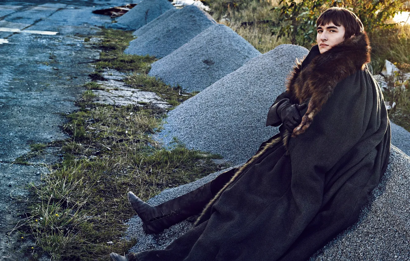 Фото обои A Song of Ice and Fire, Game of Thrones, season 7, Bran Stark, tv series