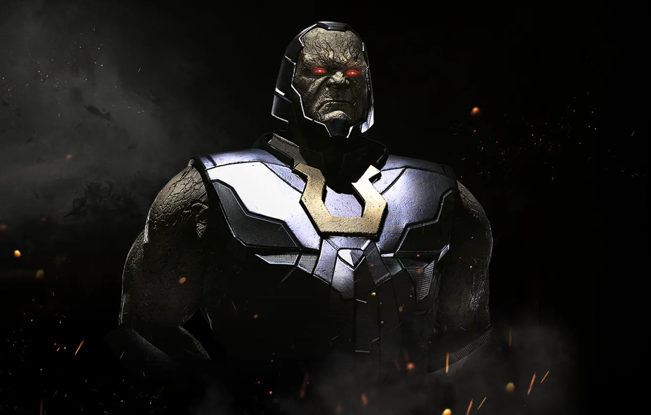 Фото обои game, armor, NetherRealm Studios, Injustice 2, Darkseid