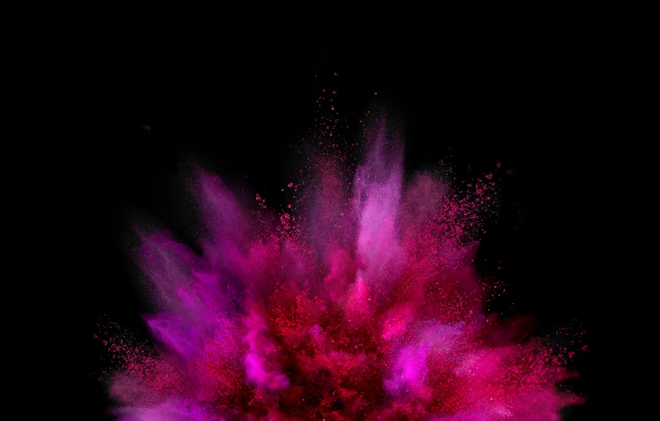 Фото обои взрыв, краски, LG G Flex 2