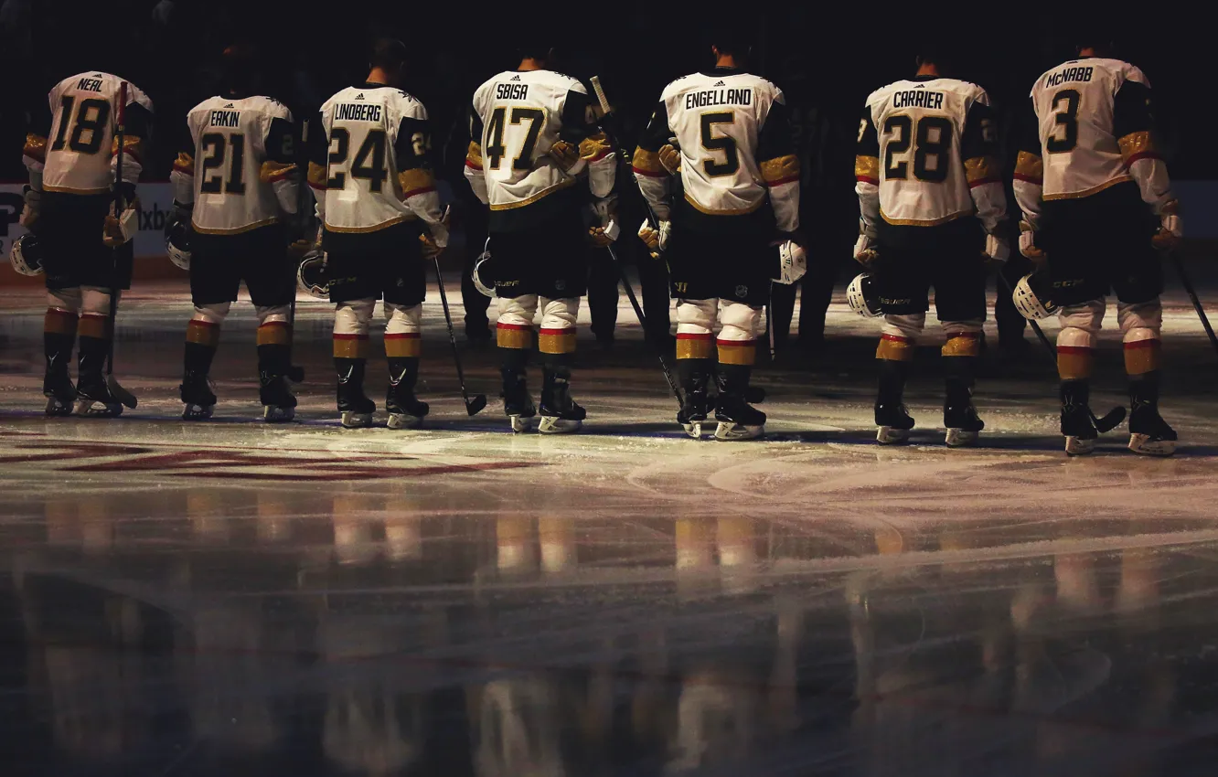 Фото обои Спорт, Лед, Лёд, Вегас, NHL, НХЛ, Хоккей, Национальная хоккейная лига