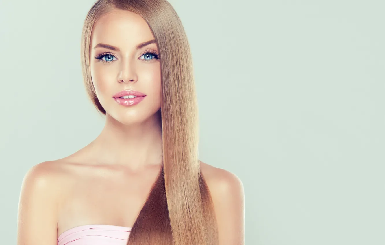 Фото обои взгляд, девушка, макияж, блондинка, beautiful, women, edwardderule