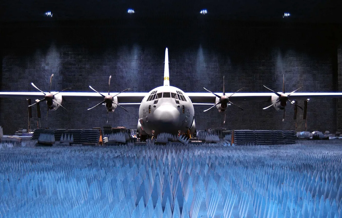 Фото обои самолёт, военно-транспортный, Lockheed Martin, Super Hercules, C-130J, тестирование