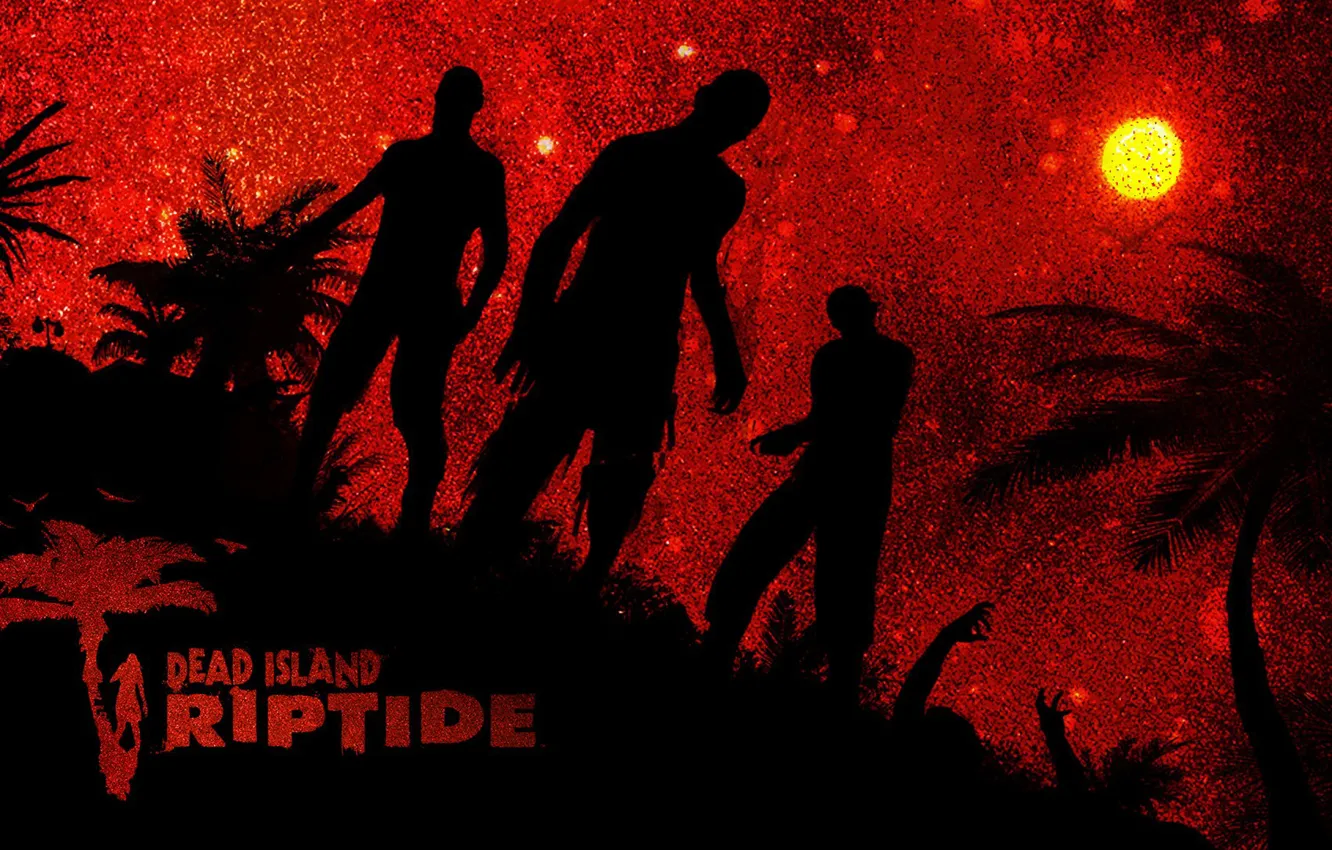 Фото обои girl, zombie, blood, game, island, tatoo, Dead Island, Dead Island: Riptide