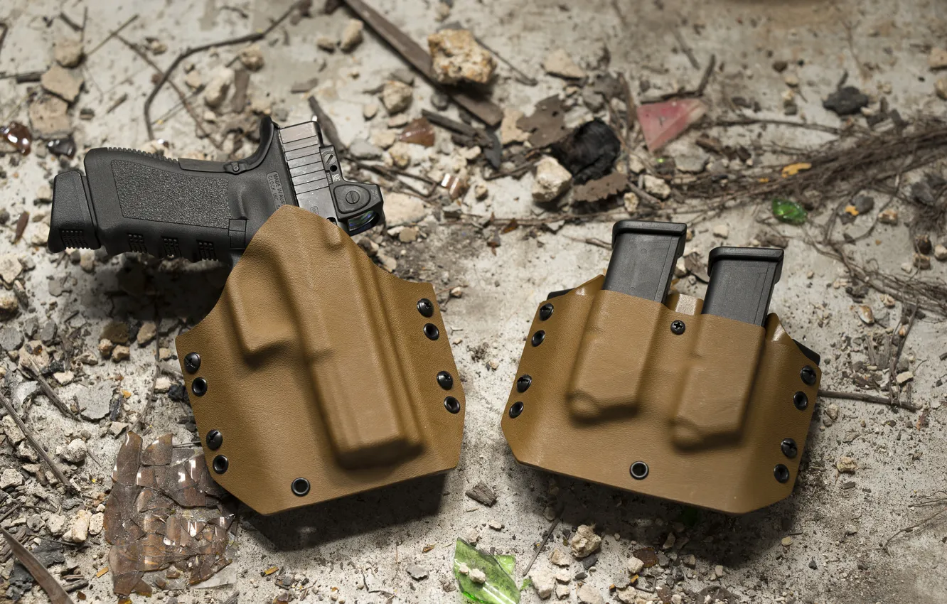 Фото обои пистолет, оружие, Glock 29, австрийский, самозарядный