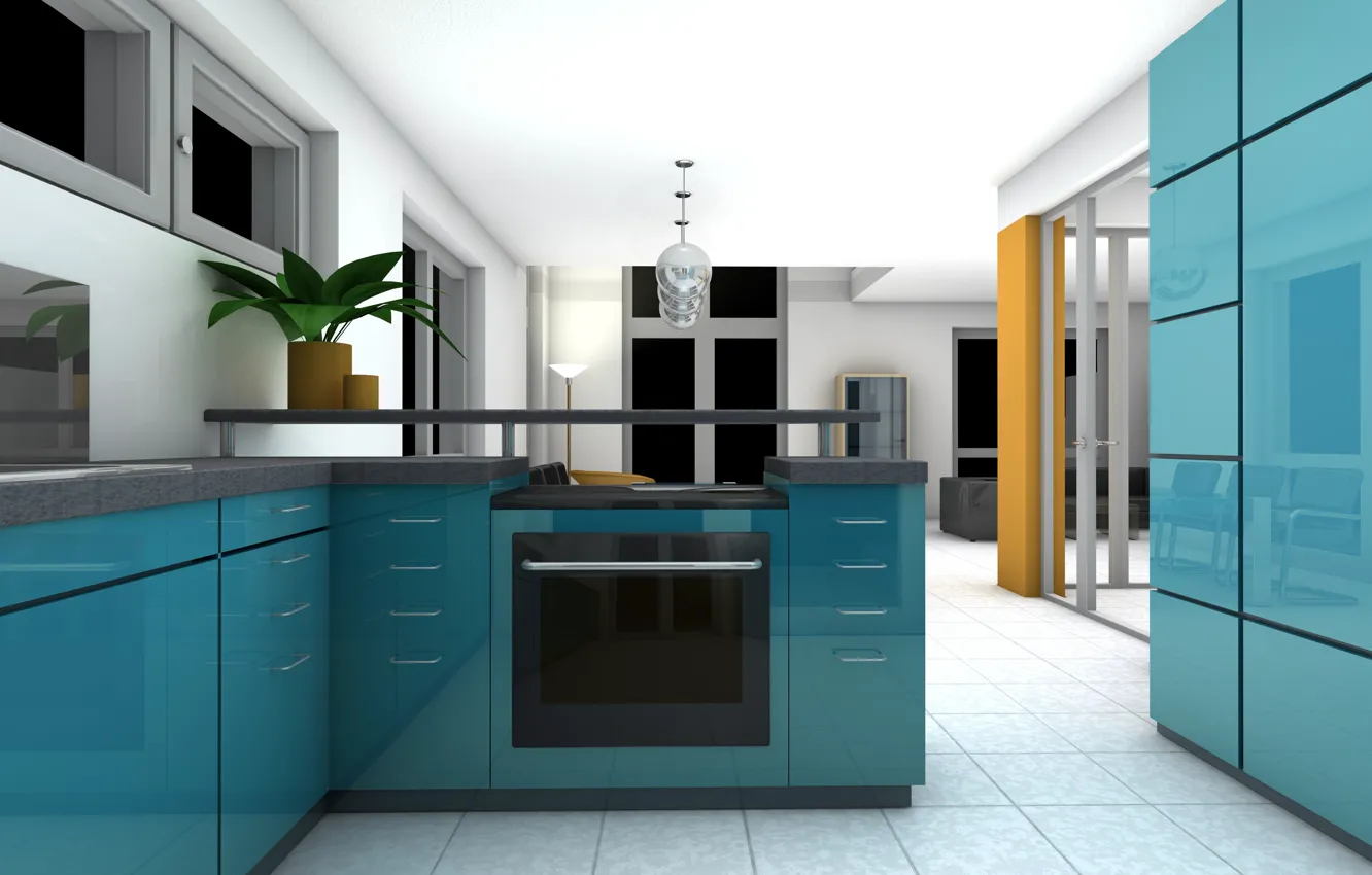 Фото обои дизайн, мебель, кухня, kitchen