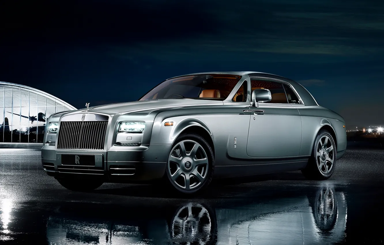 Фото обои Phantom, Машина, Desktop, Car, Rolls Royce, Автомобиль, Beautiful, Coupe