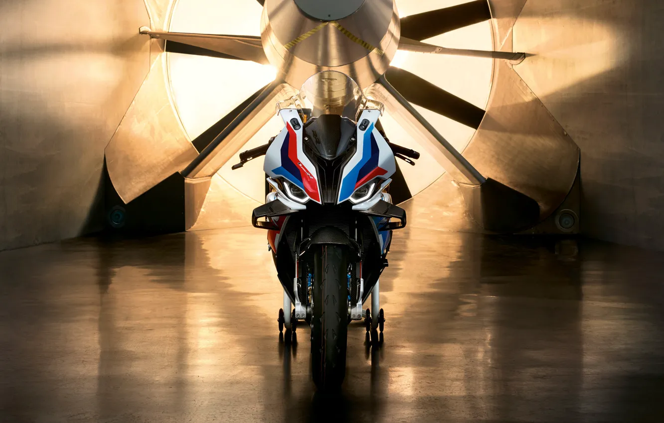 Фото обои bmw, front view, m1000rr